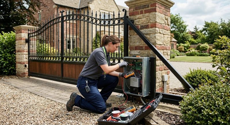 Driveway Gate Installation in Littleton, CO
