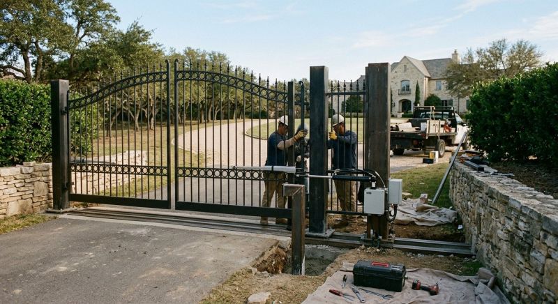 Entrance Gate Installation in Seattle, WA