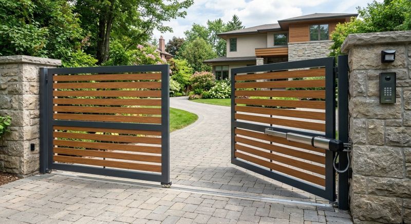 Entrance Gate Installation in Franklin, TN