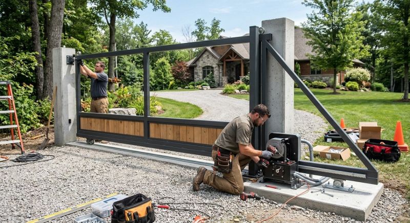 Gate Entry System Installation in Toms River, NJ